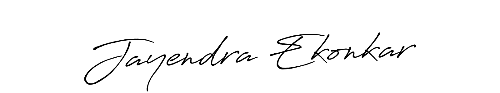 How to make Jayendra Ekonkar signature? Antro_Vectra_Bolder is a professional autograph style. Create handwritten signature for Jayendra Ekonkar name. Jayendra Ekonkar signature style 7 images and pictures png