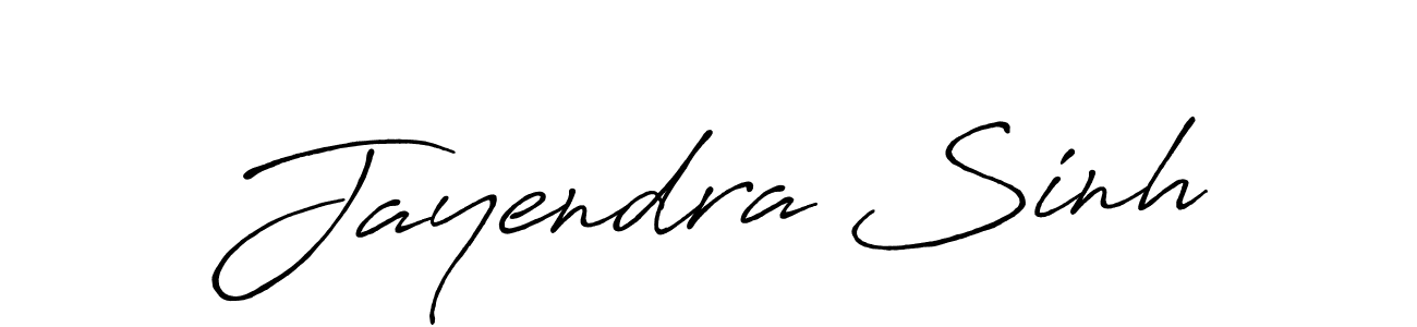 How to make Jayendra Sinh name signature. Use Antro_Vectra_Bolder style for creating short signs online. This is the latest handwritten sign. Jayendra Sinh signature style 7 images and pictures png