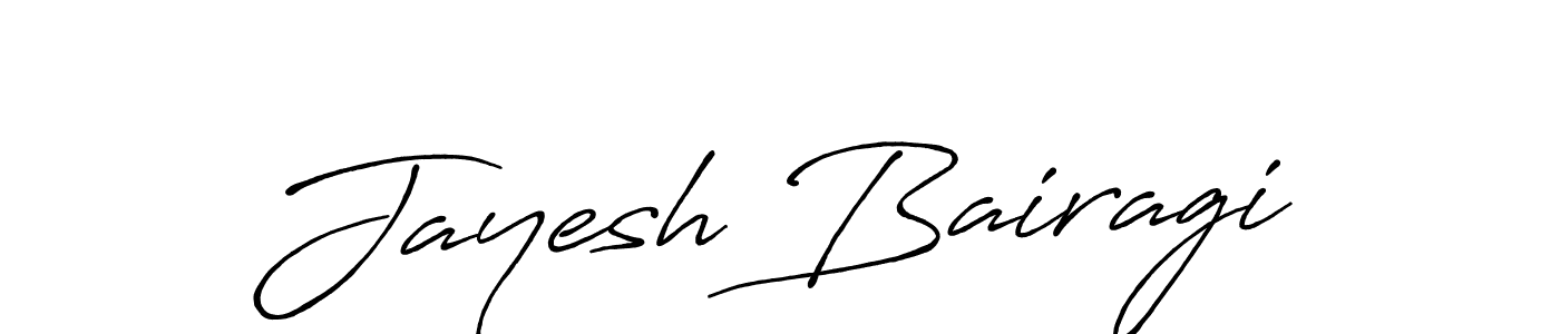 Use a signature maker to create a handwritten signature online. With this signature software, you can design (Antro_Vectra_Bolder) your own signature for name Jayesh Bairagi. Jayesh Bairagi signature style 7 images and pictures png