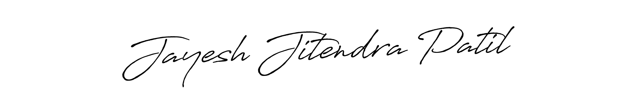Also we have Jayesh Jitendra Patil name is the best signature style. Create professional handwritten signature collection using Antro_Vectra_Bolder autograph style. Jayesh Jitendra Patil signature style 7 images and pictures png