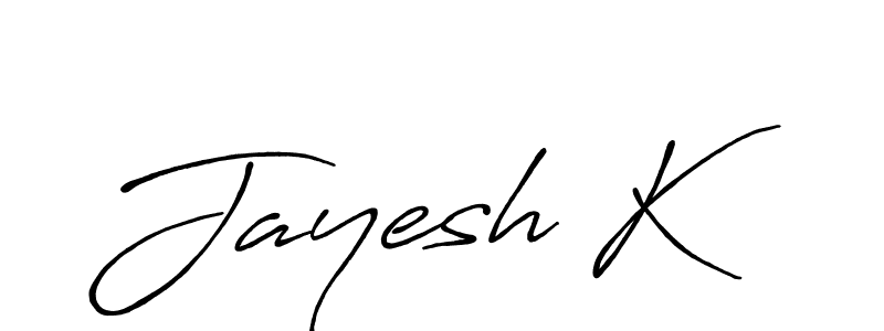 The best way (Antro_Vectra_Bolder) to make a short signature is to pick only two or three words in your name. The name Jayesh K include a total of six letters. For converting this name. Jayesh K signature style 7 images and pictures png