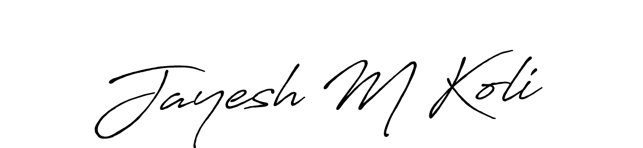 Similarly Antro_Vectra_Bolder is the best handwritten signature design. Signature creator online .You can use it as an online autograph creator for name Jayesh M Koli. Jayesh M Koli signature style 7 images and pictures png