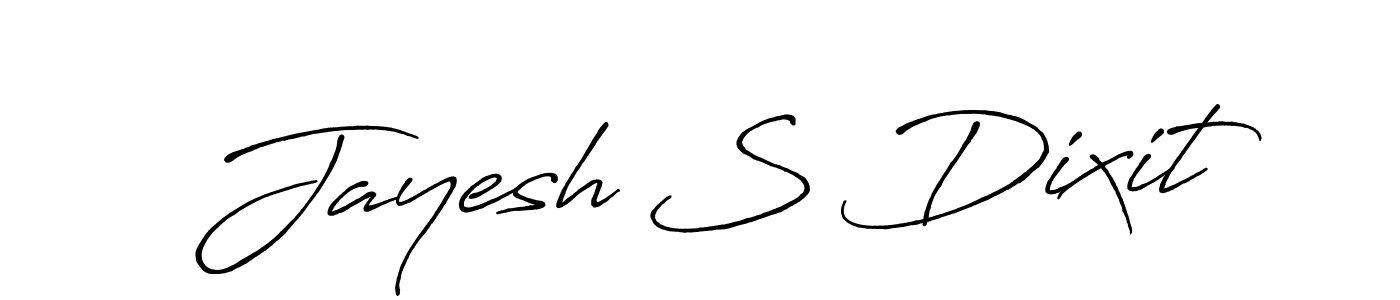 Also You can easily find your signature by using the search form. We will create Jayesh S Dixit name handwritten signature images for you free of cost using Antro_Vectra_Bolder sign style. Jayesh S Dixit signature style 7 images and pictures png