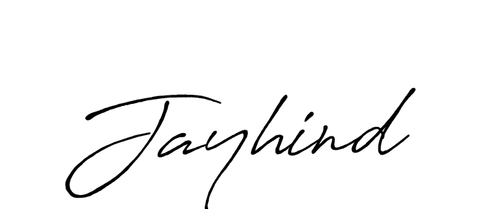 Make a beautiful signature design for name Jayhind. With this signature (Antro_Vectra_Bolder) style, you can create a handwritten signature for free. Jayhind signature style 7 images and pictures png