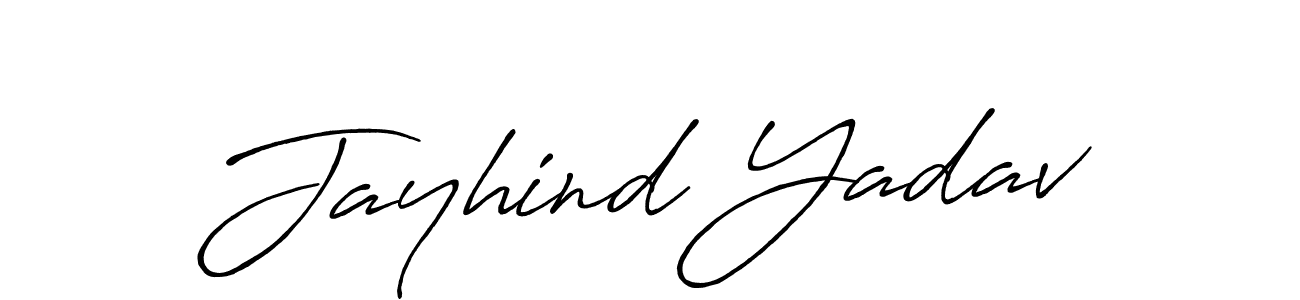 Antro_Vectra_Bolder is a professional signature style that is perfect for those who want to add a touch of class to their signature. It is also a great choice for those who want to make their signature more unique. Get Jayhind Yadav name to fancy signature for free. Jayhind Yadav signature style 7 images and pictures png
