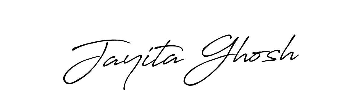 if you are searching for the best signature style for your name Jayita Ghosh. so please give up your signature search. here we have designed multiple signature styles  using Antro_Vectra_Bolder. Jayita Ghosh signature style 7 images and pictures png