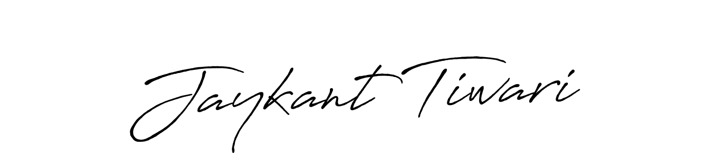 How to make Jaykant Tiwari signature? Antro_Vectra_Bolder is a professional autograph style. Create handwritten signature for Jaykant Tiwari name. Jaykant Tiwari signature style 7 images and pictures png