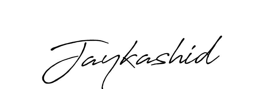 Make a beautiful signature design for name Jaykashid. With this signature (Antro_Vectra_Bolder) style, you can create a handwritten signature for free. Jaykashid signature style 7 images and pictures png