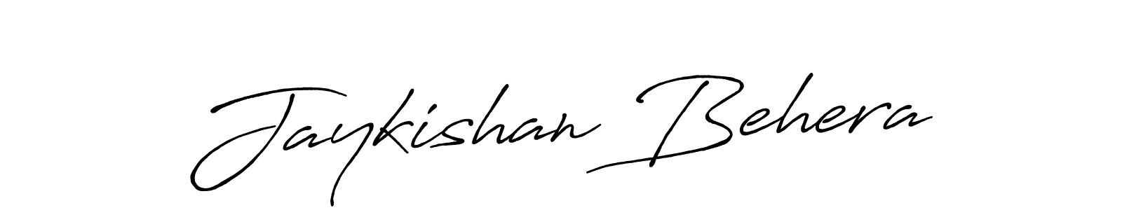 Similarly Antro_Vectra_Bolder is the best handwritten signature design. Signature creator online .You can use it as an online autograph creator for name Jaykishan Behera. Jaykishan Behera signature style 7 images and pictures png