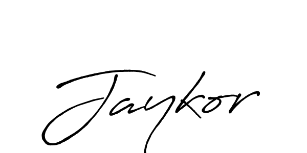 Also we have Jaykor name is the best signature style. Create professional handwritten signature collection using Antro_Vectra_Bolder autograph style. Jaykor signature style 7 images and pictures png