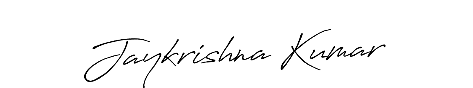 The best way (Antro_Vectra_Bolder) to make a short signature is to pick only two or three words in your name. The name Jaykrishna Kumar include a total of six letters. For converting this name. Jaykrishna Kumar signature style 7 images and pictures png