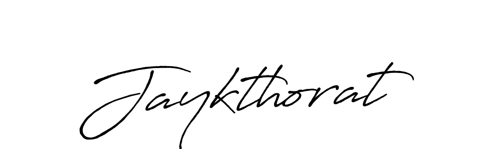 How to make Jaykthorat signature? Antro_Vectra_Bolder is a professional autograph style. Create handwritten signature for Jaykthorat name. Jaykthorat signature style 7 images and pictures png