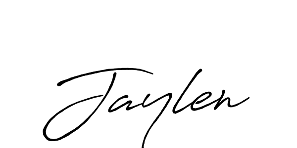 Also You can easily find your signature by using the search form. We will create Jaylen name handwritten signature images for you free of cost using Antro_Vectra_Bolder sign style. Jaylen signature style 7 images and pictures png