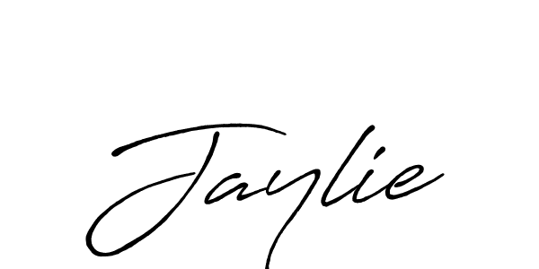 Design your own signature with our free online signature maker. With this signature software, you can create a handwritten (Antro_Vectra_Bolder) signature for name Jaylie. Jaylie signature style 7 images and pictures png