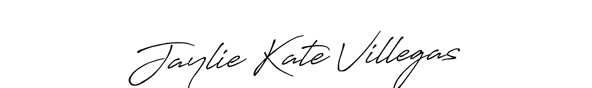 Also we have Jaylie Kate Villegas name is the best signature style. Create professional handwritten signature collection using Antro_Vectra_Bolder autograph style. Jaylie Kate Villegas signature style 7 images and pictures png