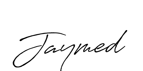 Also we have Jaymed name is the best signature style. Create professional handwritten signature collection using Antro_Vectra_Bolder autograph style. Jaymed signature style 7 images and pictures png