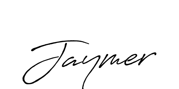 Design your own signature with our free online signature maker. With this signature software, you can create a handwritten (Antro_Vectra_Bolder) signature for name Jaymer. Jaymer signature style 7 images and pictures png