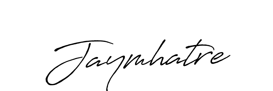 Make a beautiful signature design for name Jaymhatre. With this signature (Antro_Vectra_Bolder) style, you can create a handwritten signature for free. Jaymhatre signature style 7 images and pictures png
