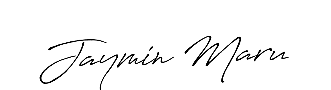 The best way (Antro_Vectra_Bolder) to make a short signature is to pick only two or three words in your name. The name Jaymin Maru include a total of six letters. For converting this name. Jaymin Maru signature style 7 images and pictures png