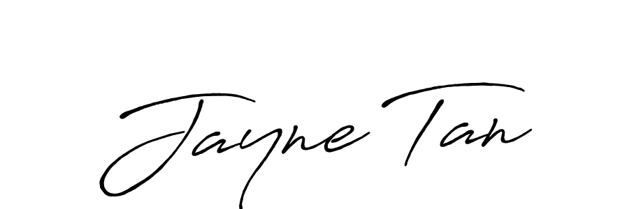 Create a beautiful signature design for name Jayne Tan. With this signature (Antro_Vectra_Bolder) fonts, you can make a handwritten signature for free. Jayne Tan signature style 7 images and pictures png