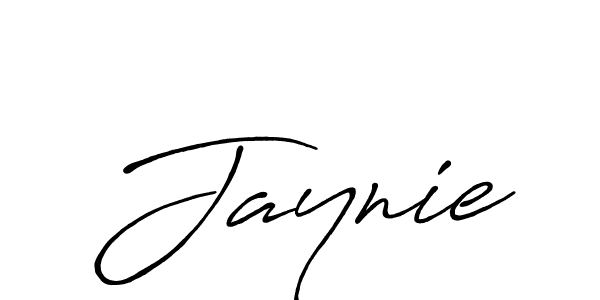 Design your own signature with our free online signature maker. With this signature software, you can create a handwritten (Antro_Vectra_Bolder) signature for name Jaynie. Jaynie signature style 7 images and pictures png