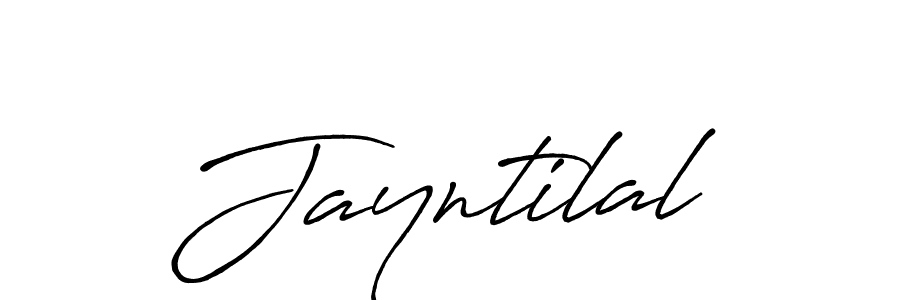 Also we have Jayntilal name is the best signature style. Create professional handwritten signature collection using Antro_Vectra_Bolder autograph style. Jayntilal signature style 7 images and pictures png