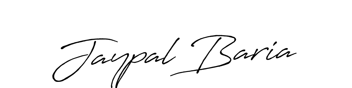 Use a signature maker to create a handwritten signature online. With this signature software, you can design (Antro_Vectra_Bolder) your own signature for name Jaypal Baria. Jaypal Baria signature style 7 images and pictures png