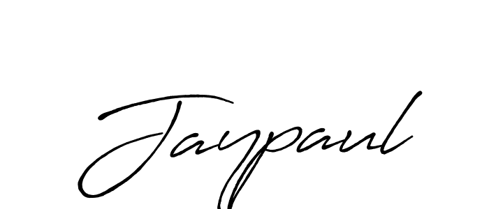 Make a beautiful signature design for name Jaypaul. With this signature (Antro_Vectra_Bolder) style, you can create a handwritten signature for free. Jaypaul signature style 7 images and pictures png