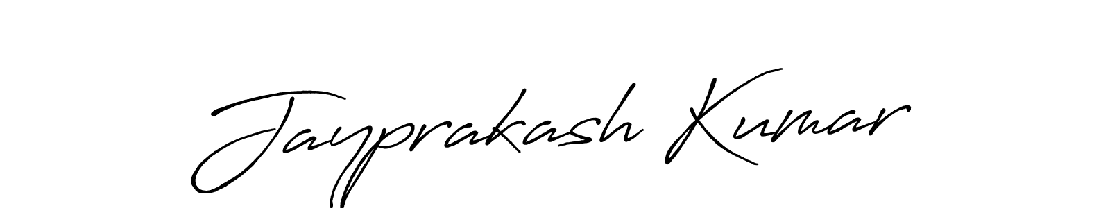 How to make Jayprakash Kumar signature? Antro_Vectra_Bolder is a professional autograph style. Create handwritten signature for Jayprakash Kumar name. Jayprakash Kumar signature style 7 images and pictures png
