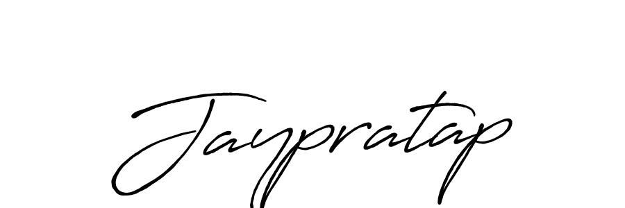 How to make Jaypratap name signature. Use Antro_Vectra_Bolder style for creating short signs online. This is the latest handwritten sign. Jaypratap signature style 7 images and pictures png