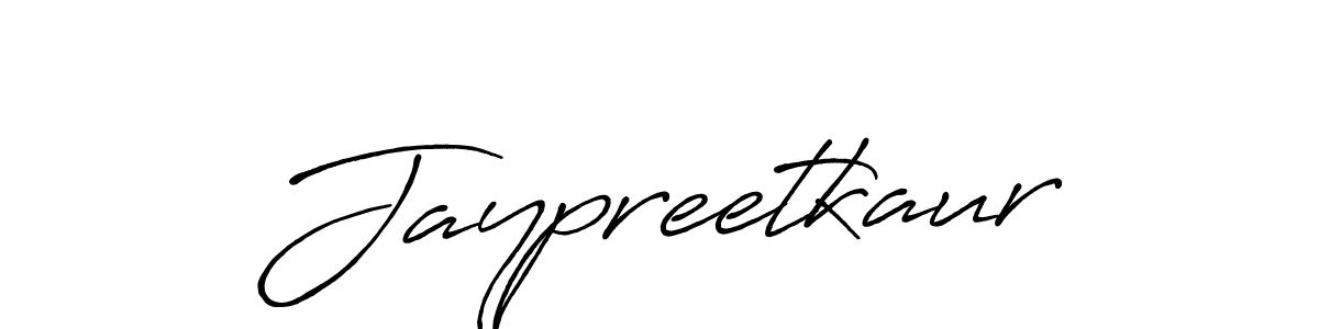 Jaypreetkaur stylish signature style. Best Handwritten Sign (Antro_Vectra_Bolder) for my name. Handwritten Signature Collection Ideas for my name Jaypreetkaur. Jaypreetkaur signature style 7 images and pictures png