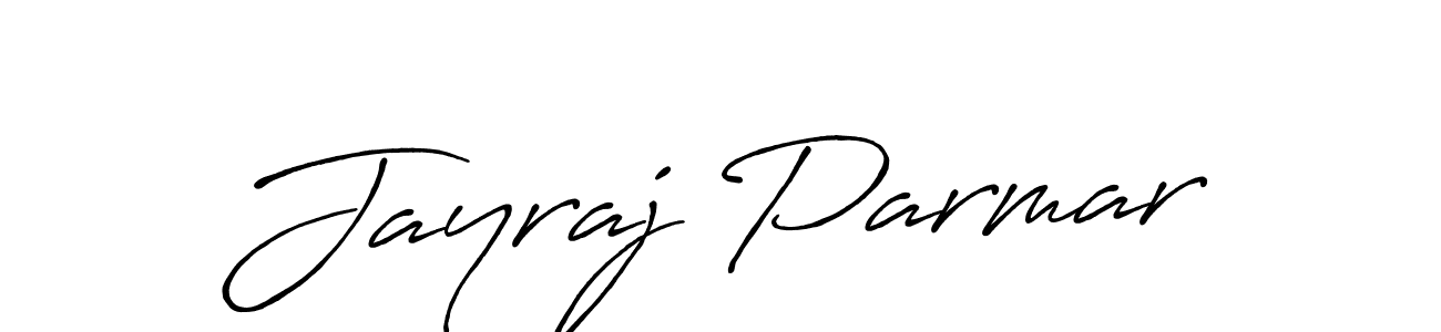 It looks lik you need a new signature style for name Jayraj Parmar. Design unique handwritten (Antro_Vectra_Bolder) signature with our free signature maker in just a few clicks. Jayraj Parmar signature style 7 images and pictures png