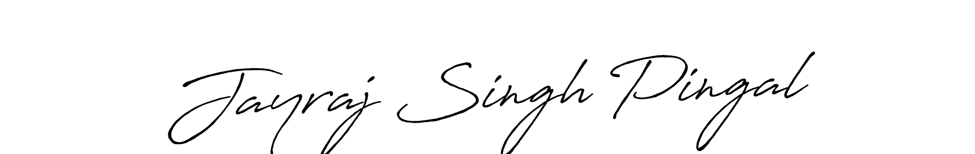 Use a signature maker to create a handwritten signature online. With this signature software, you can design (Antro_Vectra_Bolder) your own signature for name Jayraj Singh Pingal. Jayraj Singh Pingal signature style 7 images and pictures png