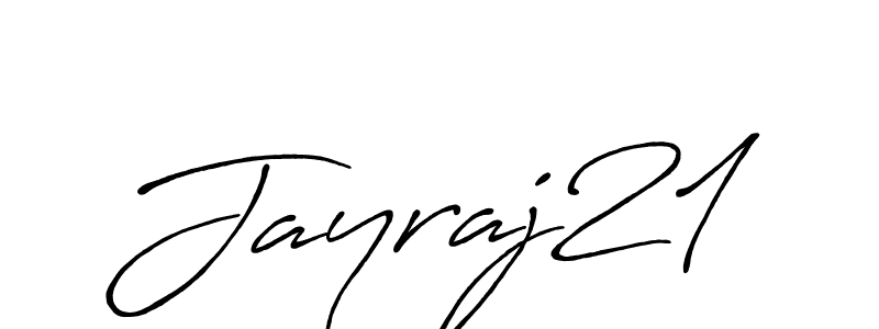 Also we have Jayraj21 name is the best signature style. Create professional handwritten signature collection using Antro_Vectra_Bolder autograph style. Jayraj21 signature style 7 images and pictures png