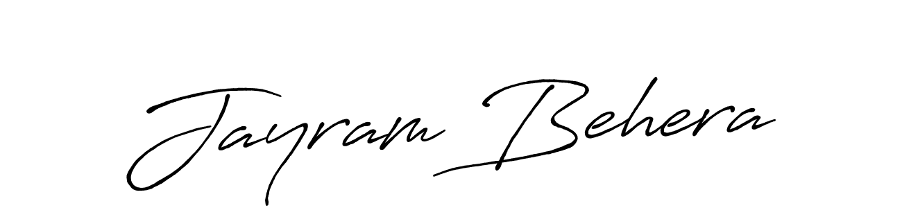 The best way (Antro_Vectra_Bolder) to make a short signature is to pick only two or three words in your name. The name Jayram Behera include a total of six letters. For converting this name. Jayram Behera signature style 7 images and pictures png
