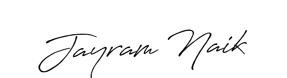 Jayram Naik stylish signature style. Best Handwritten Sign (Antro_Vectra_Bolder) for my name. Handwritten Signature Collection Ideas for my name Jayram Naik. Jayram Naik signature style 7 images and pictures png