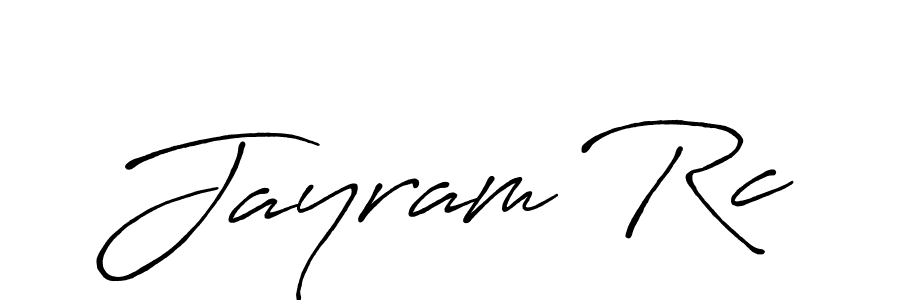 It looks lik you need a new signature style for name Jayram Rc. Design unique handwritten (Antro_Vectra_Bolder) signature with our free signature maker in just a few clicks. Jayram Rc signature style 7 images and pictures png