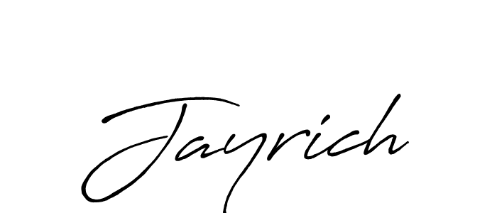 Make a beautiful signature design for name Jayrich. Use this online signature maker to create a handwritten signature for free. Jayrich signature style 7 images and pictures png