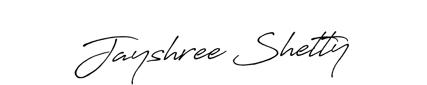 It looks lik you need a new signature style for name Jayshree Shetty. Design unique handwritten (Antro_Vectra_Bolder) signature with our free signature maker in just a few clicks. Jayshree Shetty signature style 7 images and pictures png