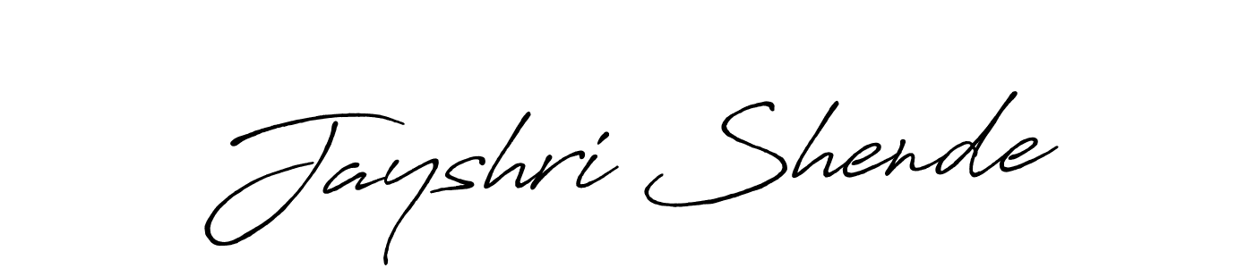 Also You can easily find your signature by using the search form. We will create Jayshri Shende name handwritten signature images for you free of cost using Antro_Vectra_Bolder sign style. Jayshri Shende signature style 7 images and pictures png