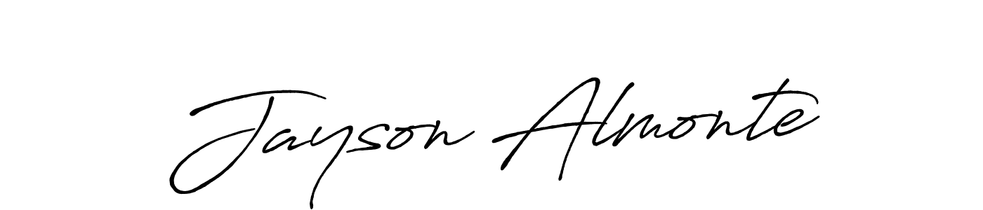 Make a beautiful signature design for name Jayson Almonte. Use this online signature maker to create a handwritten signature for free. Jayson Almonte signature style 7 images and pictures png