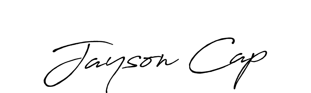 You can use this online signature creator to create a handwritten signature for the name Jayson Cap. This is the best online autograph maker. Jayson Cap signature style 7 images and pictures png