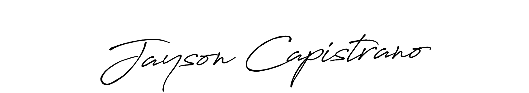 The best way (Antro_Vectra_Bolder) to make a short signature is to pick only two or three words in your name. The name Jayson Capistrano include a total of six letters. For converting this name. Jayson Capistrano signature style 7 images and pictures png