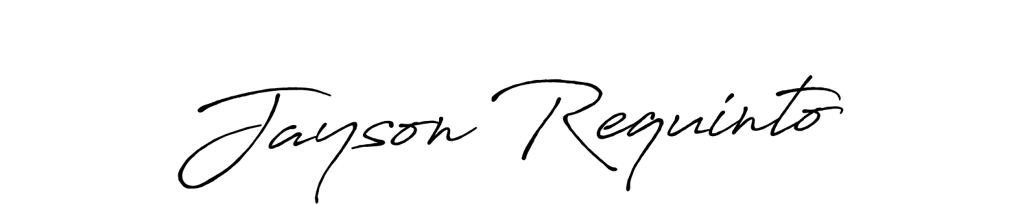 Antro_Vectra_Bolder is a professional signature style that is perfect for those who want to add a touch of class to their signature. It is also a great choice for those who want to make their signature more unique. Get Jayson Requinto name to fancy signature for free. Jayson Requinto signature style 7 images and pictures png