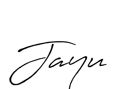 Jayu stylish signature style. Best Handwritten Sign (Antro_Vectra_Bolder) for my name. Handwritten Signature Collection Ideas for my name Jayu. Jayu signature style 7 images and pictures png