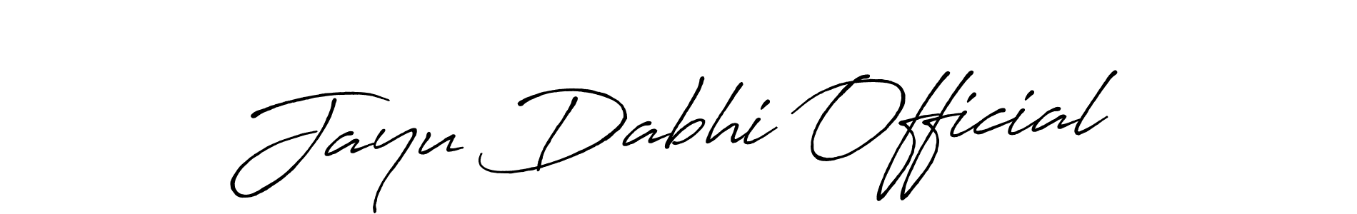 You can use this online signature creator to create a handwritten signature for the name Jayu Dabhi Official. This is the best online autograph maker. Jayu Dabhi Official signature style 7 images and pictures png