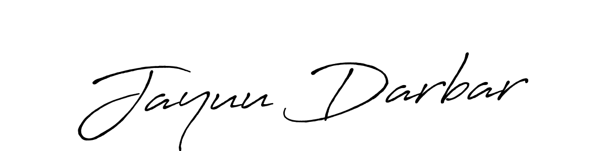 Make a beautiful signature design for name Jayuu Darbar. Use this online signature maker to create a handwritten signature for free. Jayuu Darbar signature style 7 images and pictures png