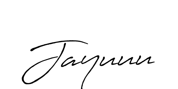 Jayuuu stylish signature style. Best Handwritten Sign (Antro_Vectra_Bolder) for my name. Handwritten Signature Collection Ideas for my name Jayuuu. Jayuuu signature style 7 images and pictures png