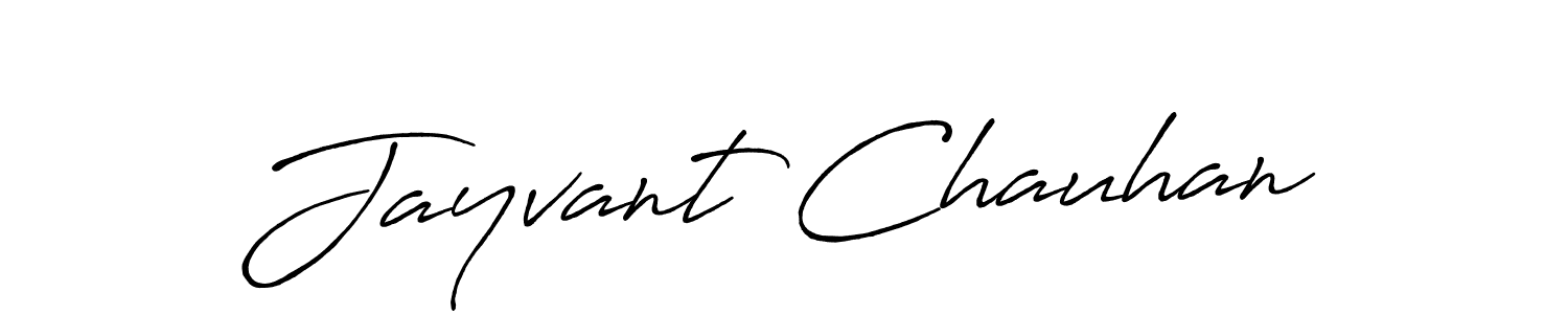 You should practise on your own different ways (Antro_Vectra_Bolder) to write your name (Jayvant Chauhan) in signature. don't let someone else do it for you. Jayvant Chauhan signature style 7 images and pictures png