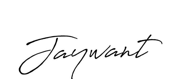 Use a signature maker to create a handwritten signature online. With this signature software, you can design (Antro_Vectra_Bolder) your own signature for name Jaywant. Jaywant signature style 7 images and pictures png
